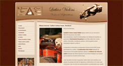 Desktop Screenshot of luthier-violons-33.fr